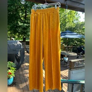 Urban Outfitters BDG Gold Velour Pants